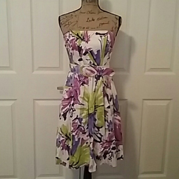 Madison Dresses & Skirts - Madison Women Strapless Dress | Belt